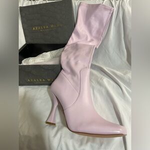 Akira Azalea Wang Sweet Like Honey Violet Stiletto Boot Size 9
